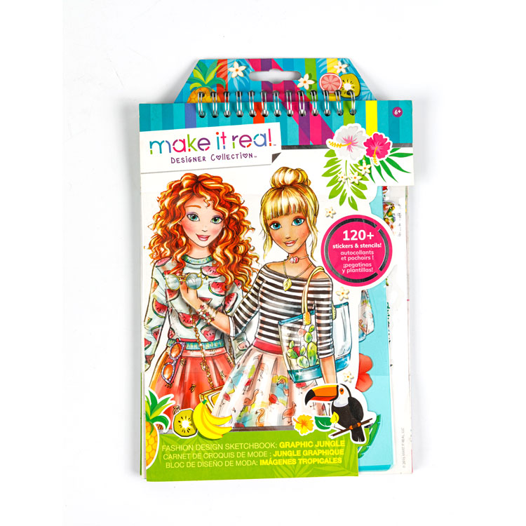 Sketch Book-Spiral Book Beautiful Sisters