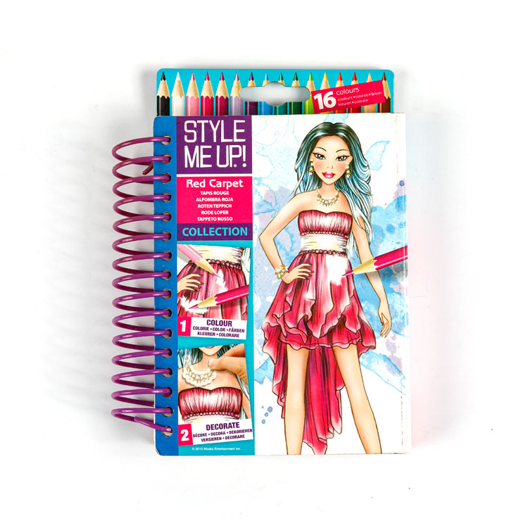 Sketch Book – Spiral Book Skirt Girl